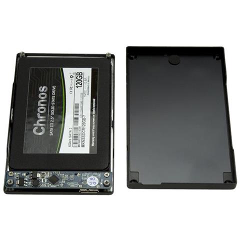 " Box esterno USB 3.0 per disco rigido SATA o SSD da 2,5""" - Foto 3