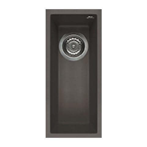 Lavello Quadra 50 Keratek Plus Sottotop 20x44 cm 1 vasca Colore Dove Grey 93 - Foto 1