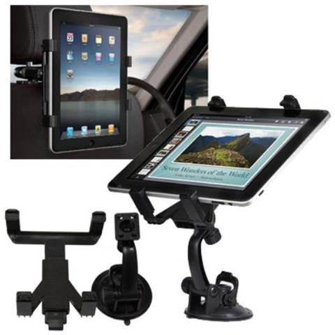 LIFETIME - Supporto Universale Porta Ipad Tablet Per Auto Con Ventosa E  Attacco Poggiatesta Lifetime - ePRICE