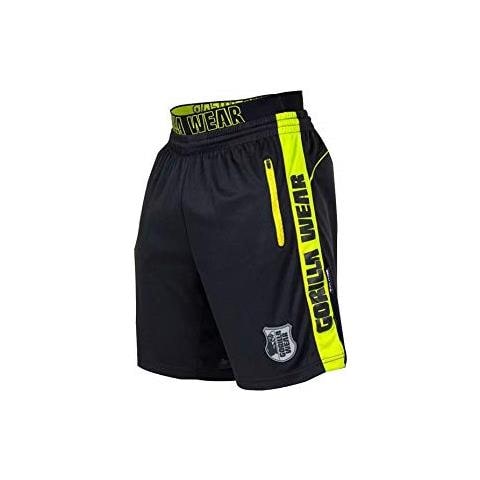 Gw Shelby Shorts - Nero / Neon Lime - S - Foto 1