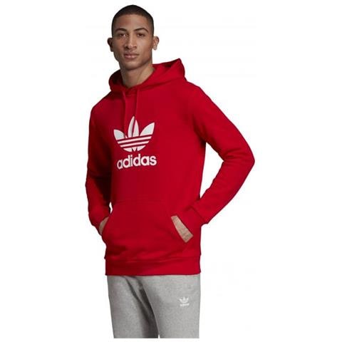 adidas trefoil hoodie felpa uomo adidas trefoil hoodie felpa uomo