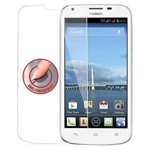 Pellicola Di Armatura Compatibile Con Huawei Ascend Y600 In Elevata Trasparenza - Vetro Temperato (tempered) Di Protezione Del Display In Durezza 9h Con 3d Touch - Foto 2