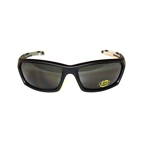 Occhiali Da Sole Sportivi Urban Trail Unisex Nero Con Lente Nera - Foto 1