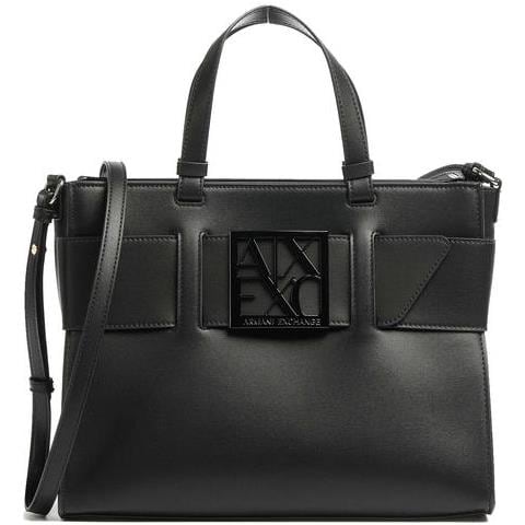 Borsa Donna Medium Tote Shopping Bag Nero 9426900a874.00020 - Foto 1