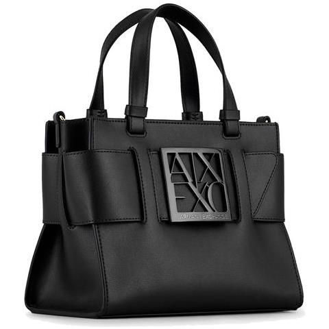 Borsa Donna Medium Tote Shopping Bag Nero 9426900a874.00020 - Foto 2