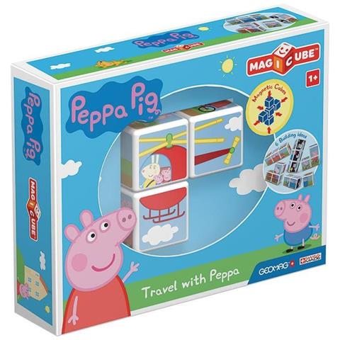 Magicube - Peppa Pig Viaggia Con Peppa (3 Cubetti)  - Foto 7