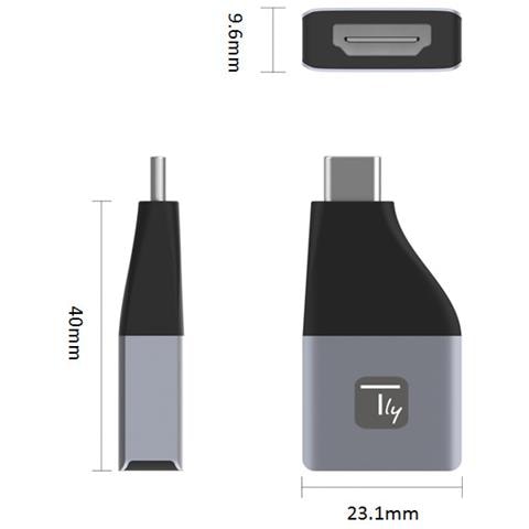 Adattatore Da Usb-c A Hdmi 4kx2k@ 30hz - Foto 2