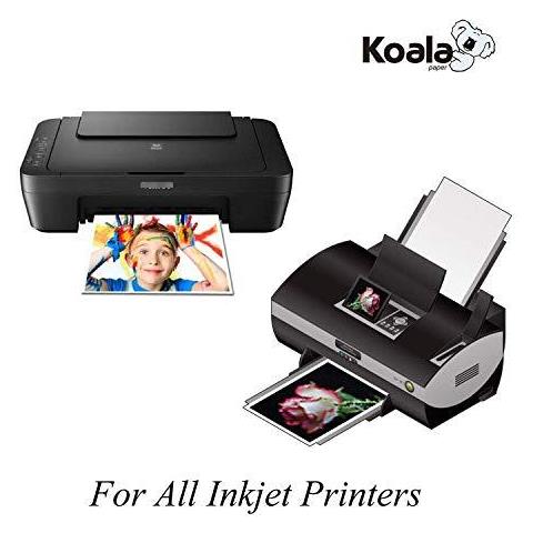 Double Sided Opaca Inkjet Photo Paper A4 230gsm 100 Fogli 210x297mm - Foto 2
