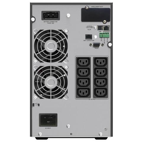 Gruppo di Continuità (UPS) VFI 2000 ICT IoT Doppia Conversione (Online) 2000VA / 2000W 8 Prese AC / USB / RS-232 - Foto 3