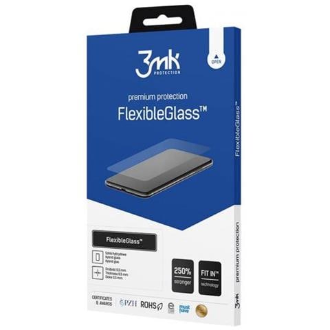 Flexibleglass Apple, Per Iphone 12/12 Pro, Vetro Ibrido, Trasparente, Proteggi Schermo Trasparente - Foto 2