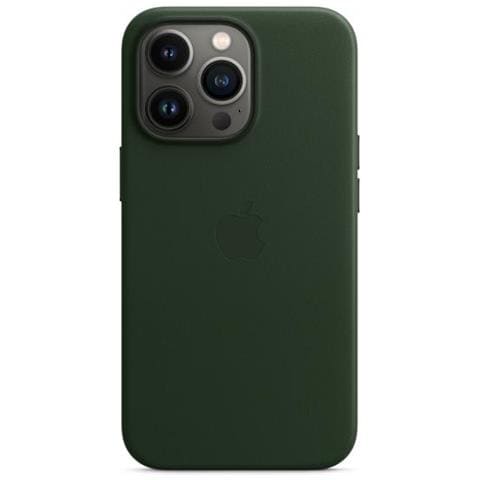 Copertina per cellulare - con MagSafe - pelle - verde sequoia  - Foto 1