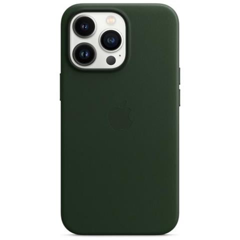 Copertina per cellulare - con MagSafe - pelle - verde sequoia  - Foto 3