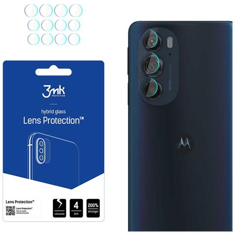 5903108474290 protezione per lo schermo e il retro dei telefoni cellulari Protezione per obiettivo della fotocamera Motorola 4 pz - Foto 1