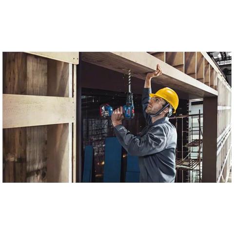 Home And Garden - Trapano Avvitatore A Percussione 18 V 2,0 Ah Li-ion Gsb 18 V-50-06019h5100 - Foto 2