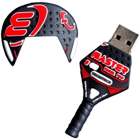 TECH ONE TECH TEC5046-32, 32 GB, USB tipo A, 3.2 Gen 1 (3.1 Gen 1), Cuffia, 12 g, Nero, Rosso, Bianco - Foto 2
