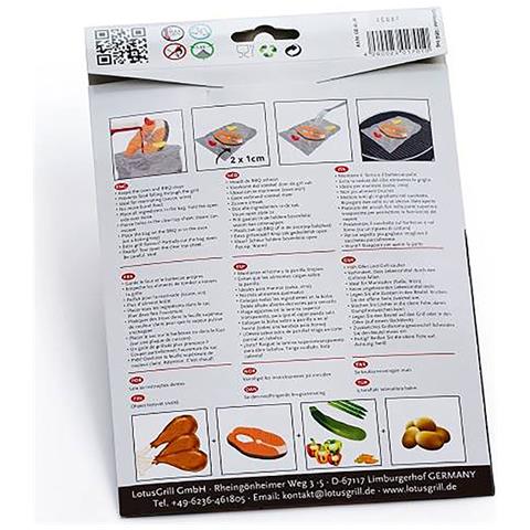 5 Lotti Da 8 Papillotte Per Barbecue - Lot5-gb-al-m - Foto 2