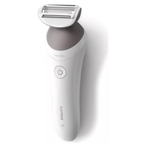 Depilatore Lady Shaver Series 6000 Senza filo per Utilizzo Wet & Dry Colore Argento /Bianco - Foto 2