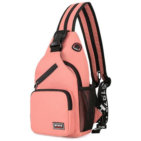 Zaino Antifurto Multifunzionale Con Porta Per Auricolari Rosa - Foto 1