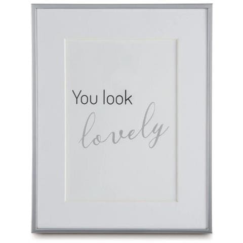 00193121 Cornice Per Quadro Cornice Per Foto Singola Argento - Foto 1