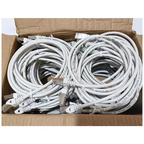 635510 Cavo Di Rete Bianco 1 M Cat6 S /ftp (s-stp) - Foto 3