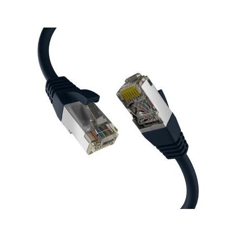 M-cab Ec020200302 Cavo Di Rete Nero 1,5 M Cat8.1 S /ftp (s-stp) - Foto 1