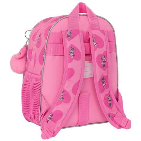 Zaino Scuola Minnie Mouse Loving Rosa 28 X 34 X 10 Cm - Foto 2