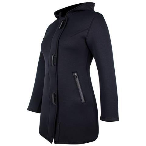 Neocoat Female Cappotto In Neoprene Neocoat Nero - Foto 2