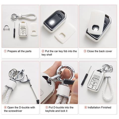 Coprichiave Auto Con Portachiavi Audi B - Foto 2