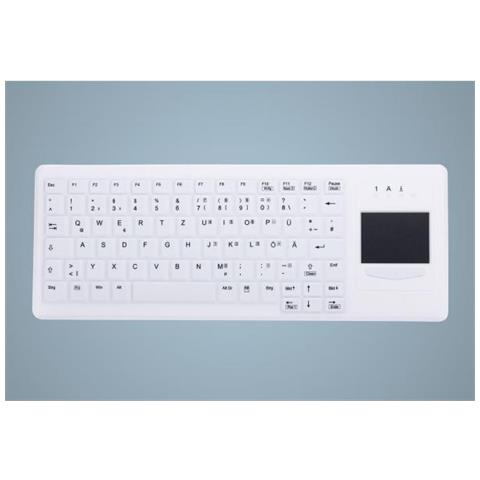 Active Key Ak-c4400 Tastiera Rf Wireless Inglese Uk Bianco - Foto 1