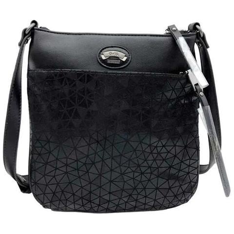 L Crossbody Borsa Tracolla Corssbody Sintetico E Tessile Borse Donna Nero Eu One Size, 16-21109-33 - Foto 1