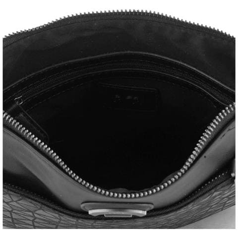 L Crossbody Borsa Tracolla Corssbody Sintetico E Tessile Borse Donna Nero Eu One Size, 16-21109-33 - Foto 3