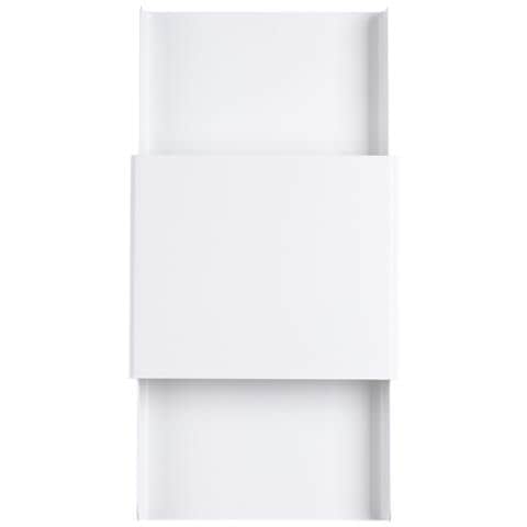 Lampada Da Parete Durlin Bianco Sl. 1352 - Moderno Lampade Da Parete Bianco 40x20x7 Cm - Foto 1