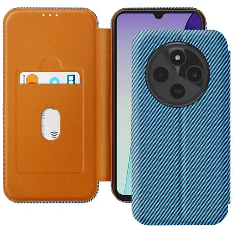 Custodia A Libro Per Xiaomi Redmi 14c Supporto Carte Anti-rfid - Foto 1