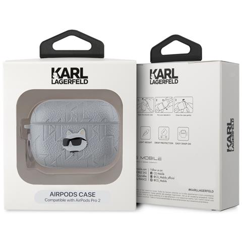 Custodia Per Airpods Pro 2 Waffle Doll, Argento - Foto 4