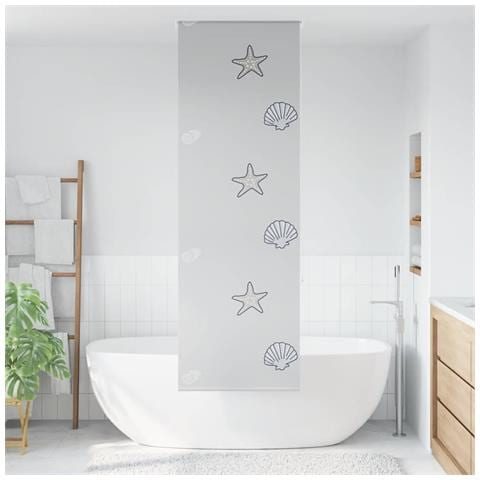 Tenda A Rullo Doccia 60x240 Cm Larghezza Tessuto 56 Cm - Foto 2