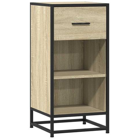 Credenza Rovere Sonoma 35,5x35x76 Cm In Truciolato - Foto 2