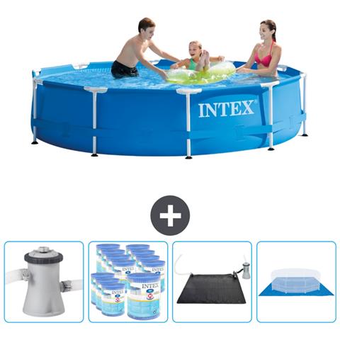 Piscina Fuori Terra - In Giro - 305x305x76 Cm - Blu - Include Accessori Coordinati Cb91 - Foto 1