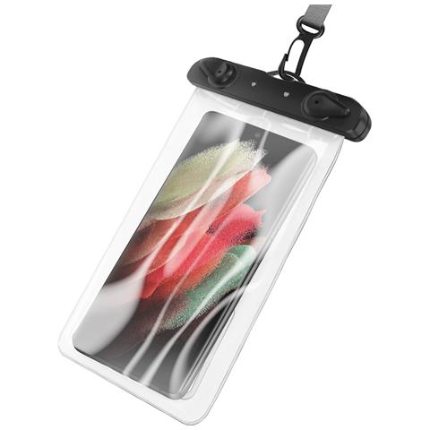 Fascia Impermeabile Smartphone 6.8"" Touch Con Laccio - Foto 2