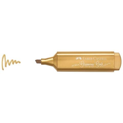 154650 evidenziatore 1 pz Punta smussata Oro - Foto 2