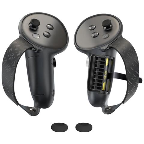 Custodia Protettiva In Silicone Per Controller Meta Quest 3 Black - Foto 1