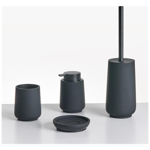 Set Da 4 Accessori Per Il Bagno Suches Nero - Foto 2