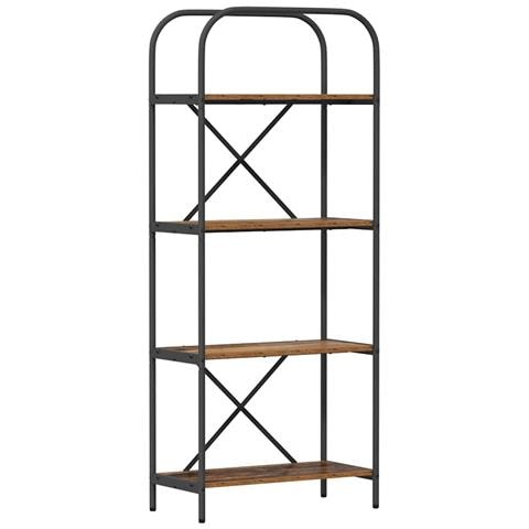 Libreria Legno vecchio 60 x 30 x 146 cm Legno multistrato - Foto 1