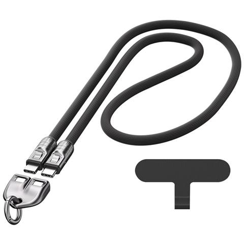 Cavo Dati Type-c A Type-c 240w Pd Con Cordino Per Ricarica Rapida E Trasferimento Dati  1,2 M - Foto 2