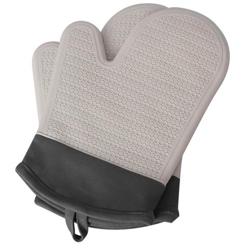 Guanti Da Forno In Silicone Resistenti Al Calore Per Microonde (1 Paio) Grey - Foto 1