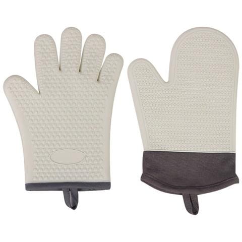Guanti Da Forno In Silicone Resistenti Al Calore Per Microonde (1 Paio) Grey - Foto 2