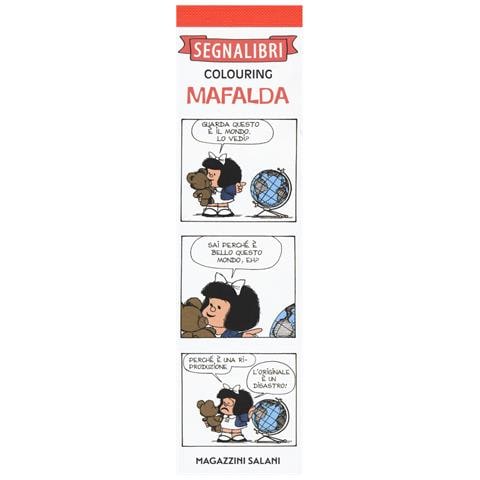 Charles M. Schulz - Mafalda. Segnalibri colouring. Vol. 1 - Foto 1