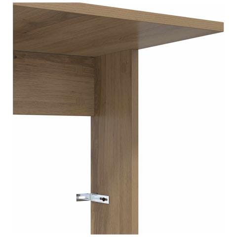 Tavolo laterale Rovere artigianale 40 x 38 x 62,5 cm - Foto 9