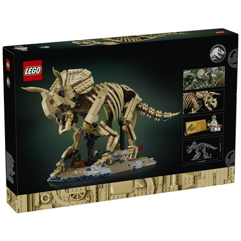 Jurassic World 77985 Fossili di Dinosauro: Triceratopo, Kit Modellismo per Adulti con Minifigure, Idea Regalo per Fan - Foto 2