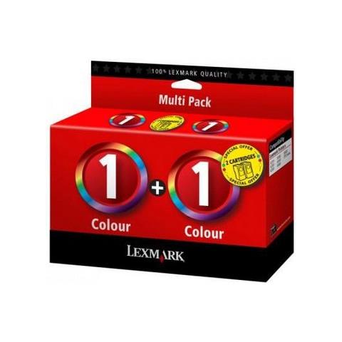 80D2955 Cartuccia Ink Originale Ciano Magenta Gialla per X2310/2330 Capacità 400 Pagine Confezione 2 pezzi - Foto 2