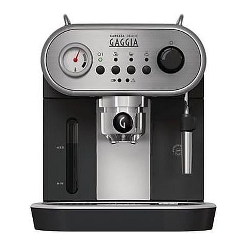 Carezza Deluxe Macchina da Caffè Espresso Manuale Serbatoio da 1.4 Litro Potenza 1900 Watt Colore Nero / Argento - Foto 2